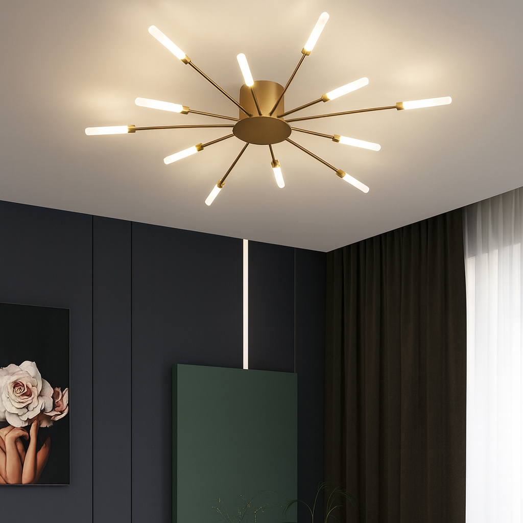 Lámpara de Techo de Fuegos Artificiales para Montaje Empotrado | LED