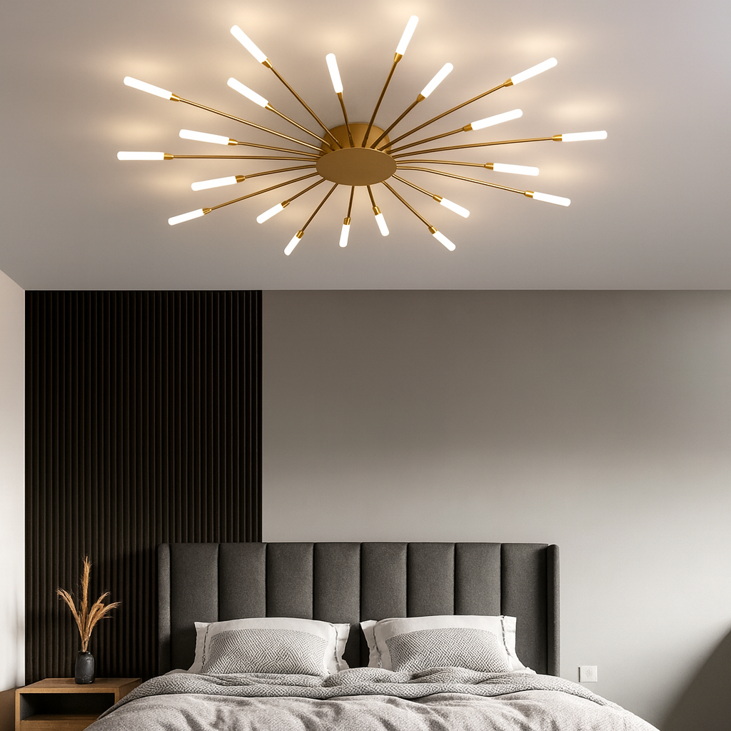 Lámpara de Techo de Fuegos Artificiales para Montaje Empotrado | LED