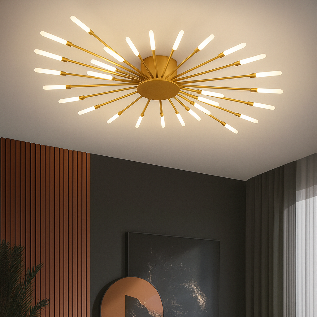 Lámpara de Techo de Fuegos Artificiales para Montaje Empotrado | LED