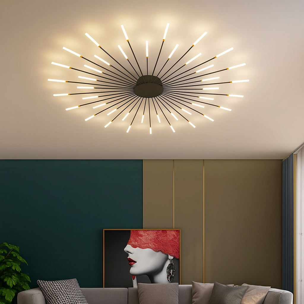 Lámpara de Techo de Fuegos Artificiales para Montaje Empotrado | LED