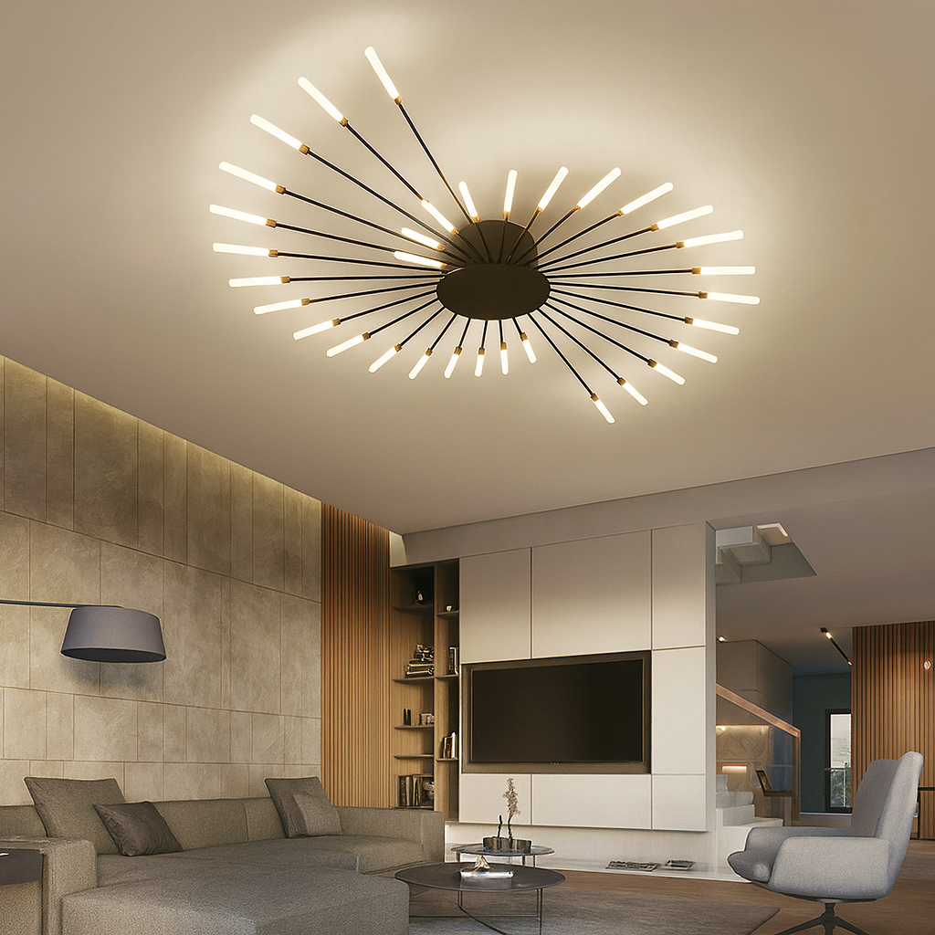 Lámpara de Techo de Fuegos Artificiales para Montaje Empotrado | LED