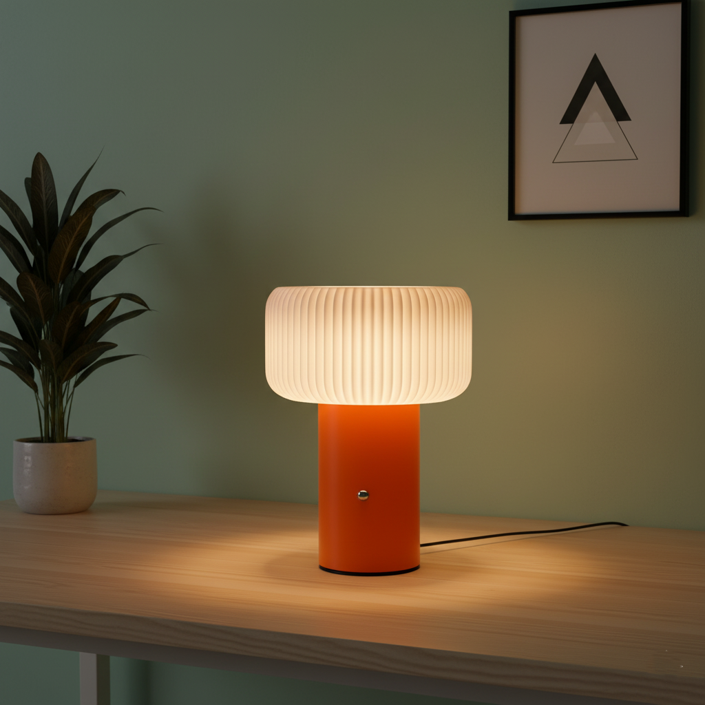 Lámpara de Mesa para Dormitorio en Forma de Hongo | Inalámbrica