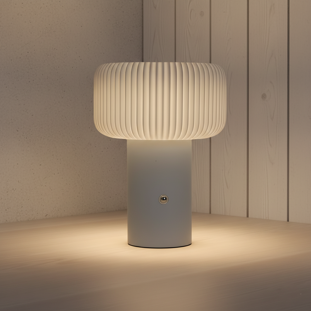Lámpara de Mesa para Dormitorio en Forma de Hongo | Inalámbrica