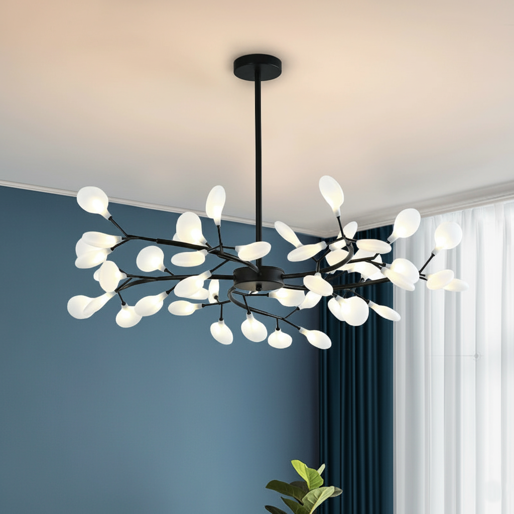 Araña de Ramas Única | Arte de Luciérnagas