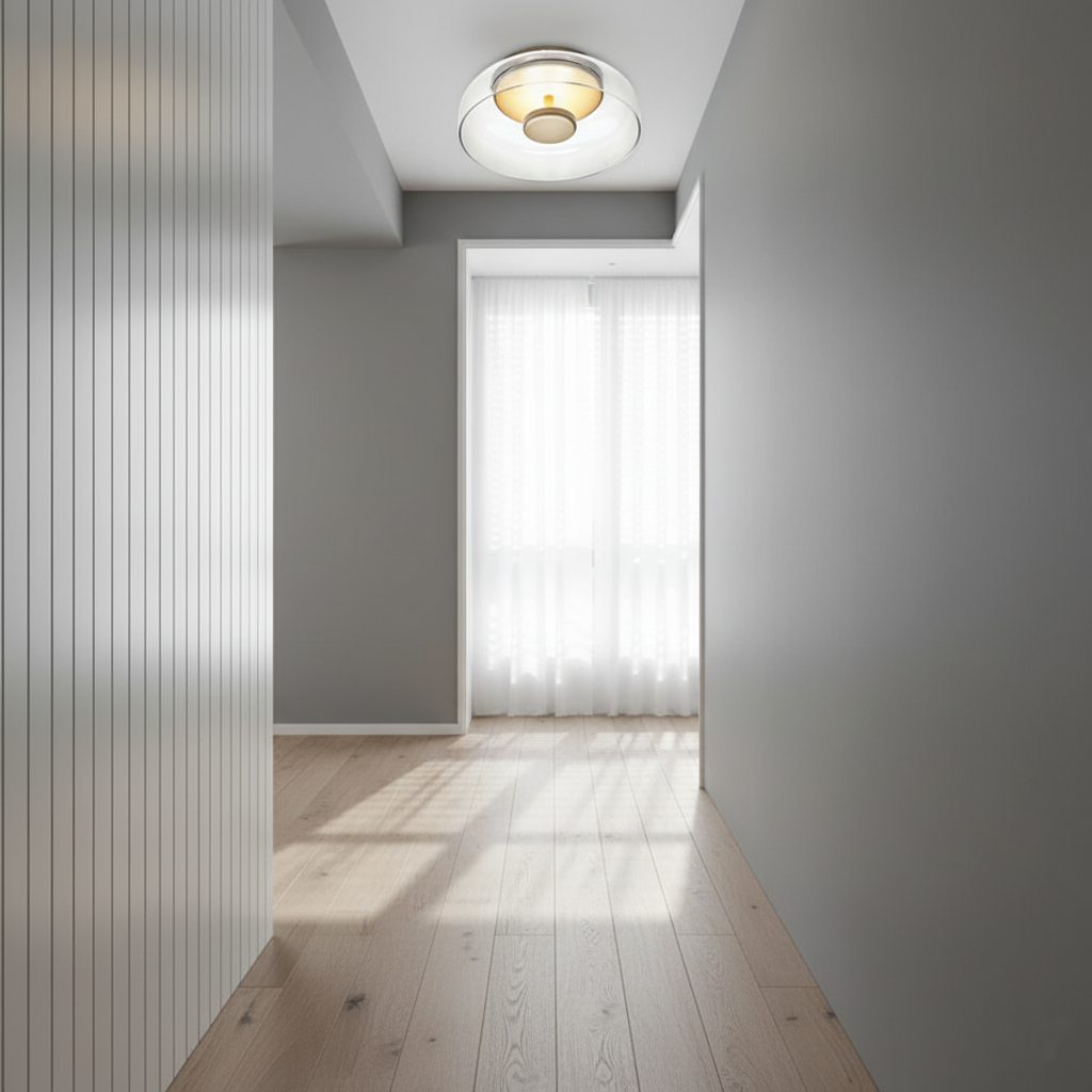 Lámpara de Techo LED Moderna y Elegante | Vidrio