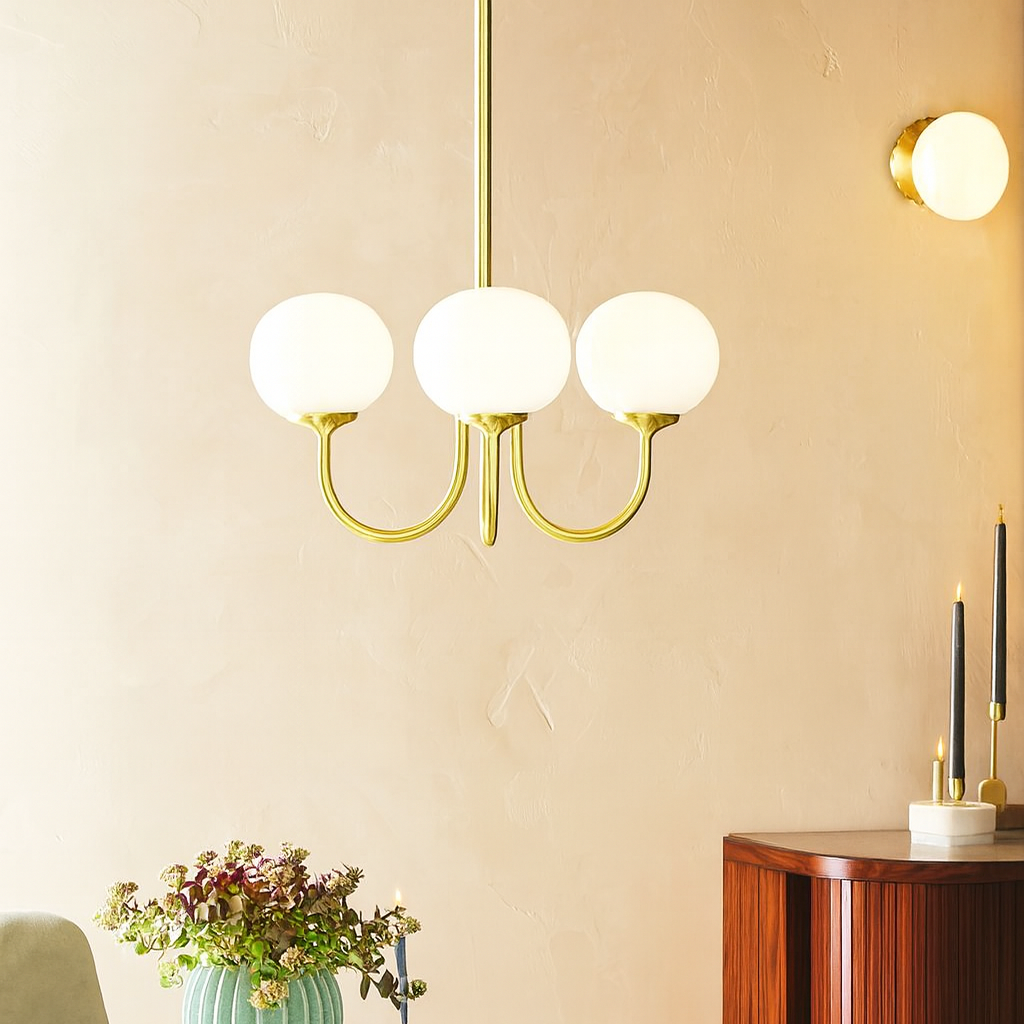 Lámpara de araña Marshmallow | LED